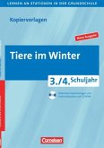 Tiere im Winter, 3./4. Schuljahr, m. CD-ROM