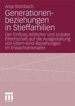 Generationenbeziehungen in Stieffamilien - Steinbach, Anja