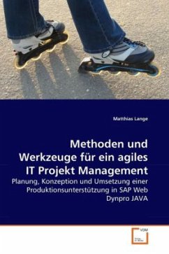 Cover Methoden und Werkzeuge für ein agiles IT Projekt Management