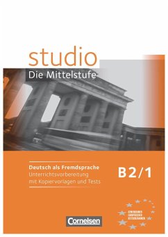 studio d Die Mittelstufe B2/1. Handreichungen für den Unterricht - Winzer-Kiontke, Britta;Pasemann, Nelli