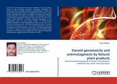 Steroid genotoxicity and antimutagenesis by Natural plant products - siddique, yasir