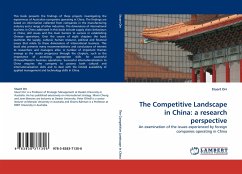 The Competitive Landscape in China: a research perspective - Orr, Stuart