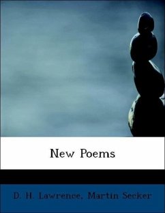 New Poems - Lawrence, D. H. Martin Secker