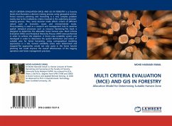 MULTI CRITERIA EVALUATION (MCE) AND GIS IN FORESTRY - Ismail, Mohd H.