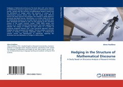 Hedging in the Structure of Mathematical Discourse