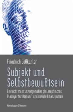 Subjekt und Selbstbewusstsein - Voßkühler, Friedrich