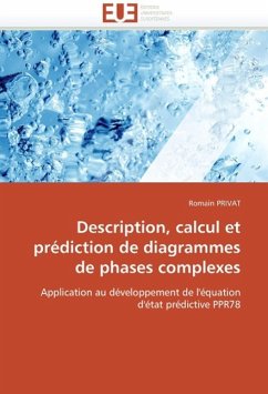 Description, Calcul Et Prédiction de Diagrammes de Phases Complexes - PRIVAT, Romain