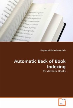 Automatic Back of Book Indexing - Aycheh, Dagmawi Kebede
