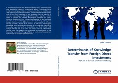 Determinants of Knowledge Transfer from Foreign Direct Investments - Ekmekci, Umut