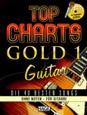 Top Charts Gold Guitar, m. 2 Audio-CDs