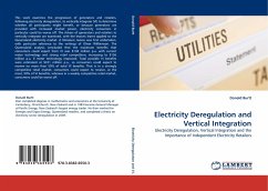 Electricity Deregulation and Vertical Integration - Burtt, Donald