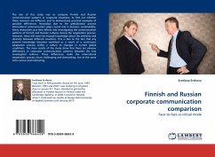 Finnish and Russian corporate communication comparison - Ershova, Svetlana