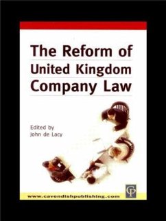 Reform of UK Company Law - Lacy, John De (ed.)