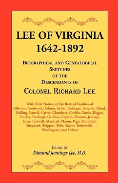 Lee of Virginia, 1642-1892 - Lee, Edmund Jennings