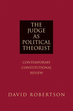The Judge as Political Theorist - Robertson, David