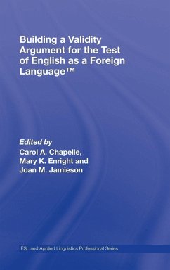 Cover Building a Validity Argument for the Test of English as a Foreign Language(TM)