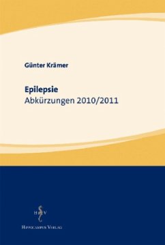 Cover Epilepsie, Abkürzungen 2010/2011