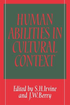 Human Abilities in Cultural Context