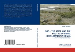 NGOs, THE STATE AND THE POLITICS OF RURAL DEVELOPMENT IN KENYA - MATANGA, FRANK