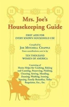 Mrs. Joe's Housekeeping Guide - Chapple, Joe Mitchell