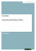 Frauenbeschneidung in Afrika