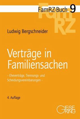 Verträge in Familiensachen