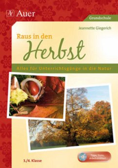 Raus in den Herbst, m. 1 CD-ROM - Giegerich, Jeannette