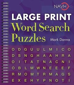Large Print Word Search Puzzles - Danna, Mark