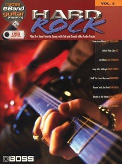 Hard Rock: Boss Eband Guitar Play-Along Volume 3 [With USB Flash Drive]