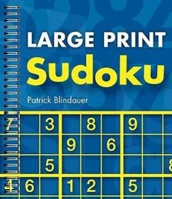 Large Print Sudoku - Blindauer, Patrick