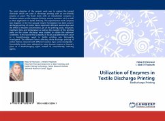 Utilization of Enzymes in Textile Discharge Printing