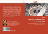 La poésie espagnole de la fin du XVIIe siècle