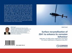 Surface recrystallization of ZE41 to enhance its corrosion behaviour