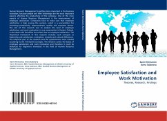 Employee Satisfaction and Work Motivation - Kirmanen, Sanni;Salanova, Anna