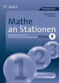 Mathe an Stationen 8 - Bettner, Marco;Dinges, Erik