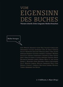 Cover Vom Eigensinn des Buches