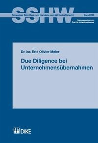 Due Diligence bei Unternehmensübernahmen - Meier, Eric