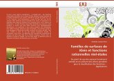 Familles de surfaces de Klein et fonctions rationnelles réel-étales Familles de surfaces de Klein et fonctions rationnelles réel-étales
