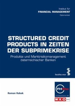 Cover Structured Credit Products in Zeiten der Subprimekrise