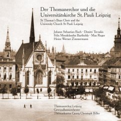 Cover Der Thomanerchor Und Die Universitätskirche