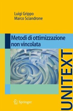 Metodi di ottimizzazione non vincolata - Grippo, Luigi;Sciandrone, Marco