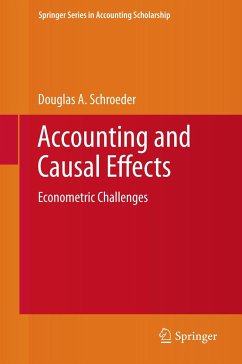 Accounting and Causal Effects - Schroeder, Douglas A.