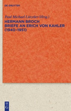 Briefe an Erich von Kahler (1940-1951) - Broch, Hermann