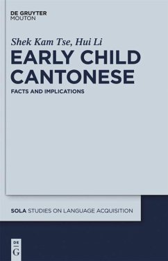 Early Child Cantonese - Tse, Shek;Li, Hui