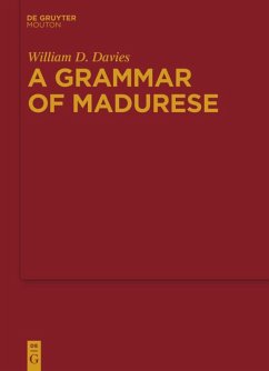 A Grammar of Madurese - Davies, William D.