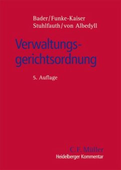Cover Verwaltungsgerichtsordnung (VwGO), Kommentar