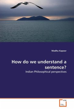 How do we understand a sentence? - Kapoor, Madhu