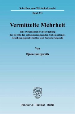 Vermittelte Mehrheit - Söntgerath, Björn