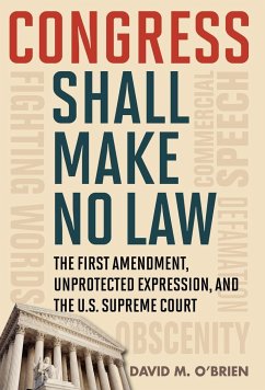 Congress Shall Make No Law - O'Brien, David M.