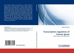 Cover Transcription regulation of human genes